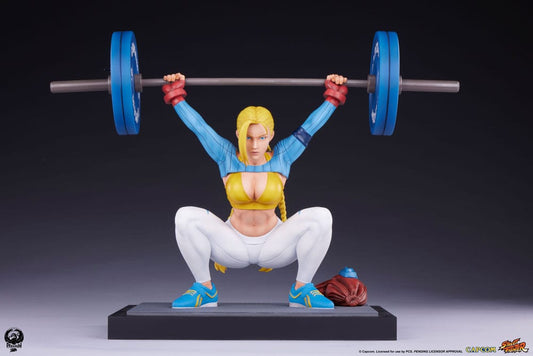 Street Fighter Estatua Premier Series 1/4 Cammy: Powerlifting Alpha 41 cm - Z POP Toys