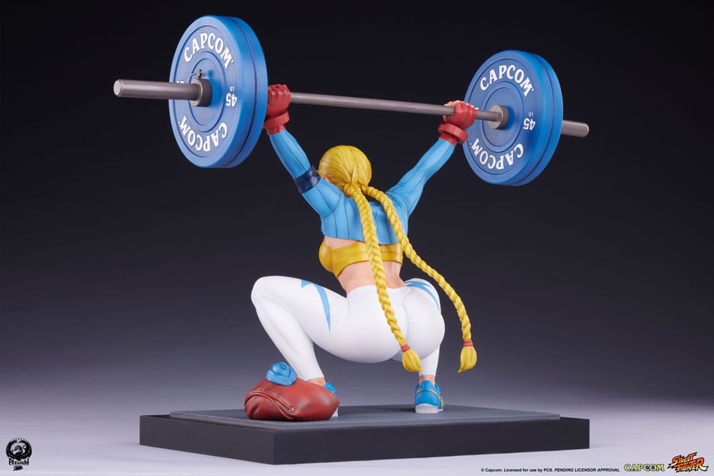 Street Fighter Estatua Premier Series 1/4 Cammy: Powerlifting Alpha 41 cm - Z POP Toys