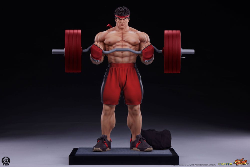Street Fighter Estatua Premier Series 1/4 Ryu: Powerlifting 53 cm - Z POP Toys