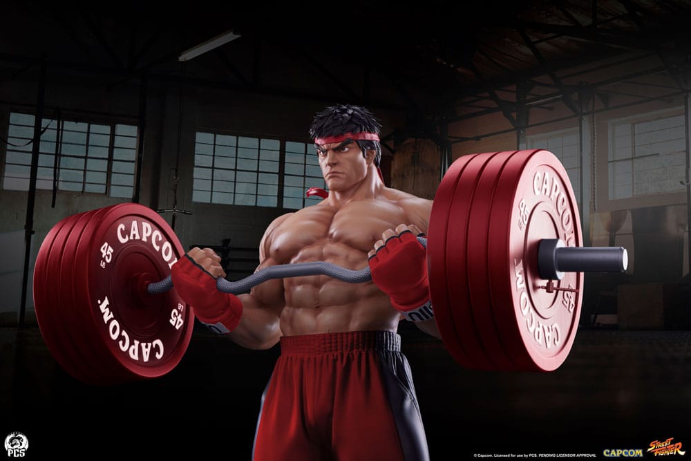Street Fighter Estatua Premier Series 1/4 Ryu: Powerlifting 53 cm - Z POP Toys