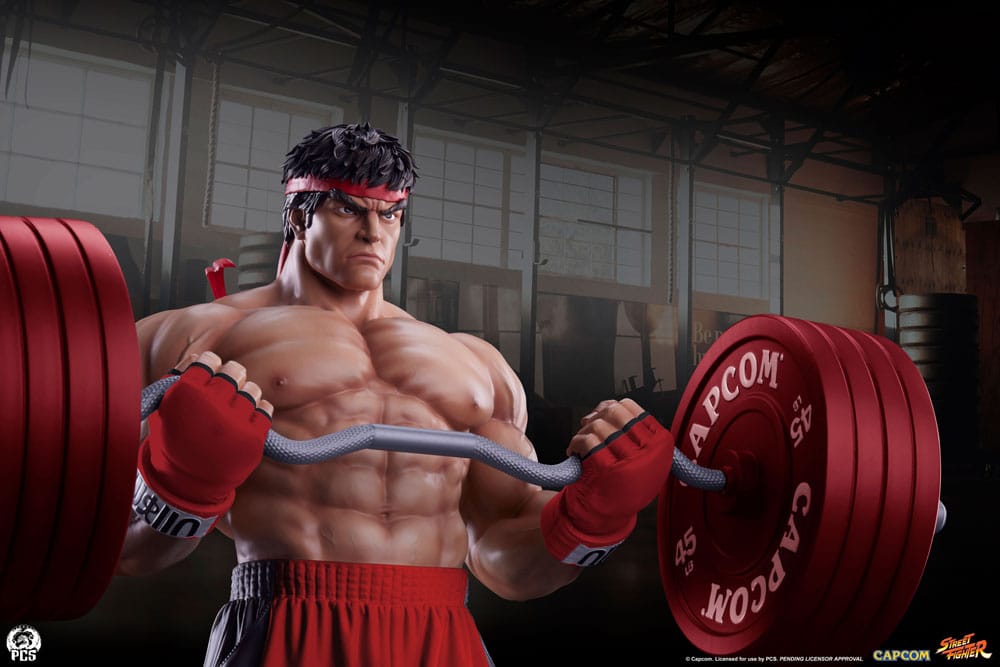 Street Fighter Estatua Premier Series 1/4 Ryu: Powerlifting 53 cm - Z POP Toys