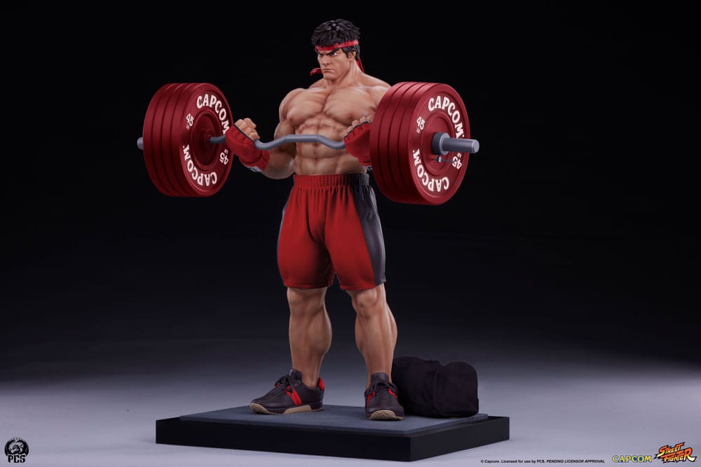 Street Fighter Estatua Premier Series 1/4 Ryu: Powerlifting 53 cm - Z POP Toys