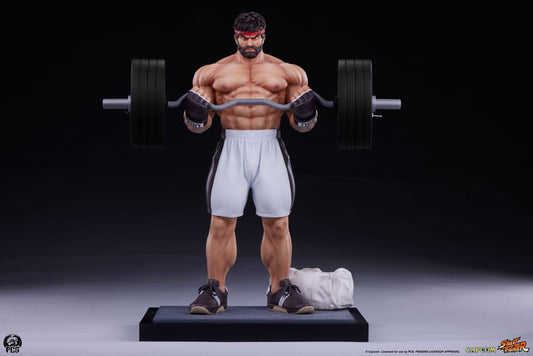 Street Fighter Estatua Premier Series 1/4 Ryu Battle Edition: Powerlifting 53 cm - Z POP Toys