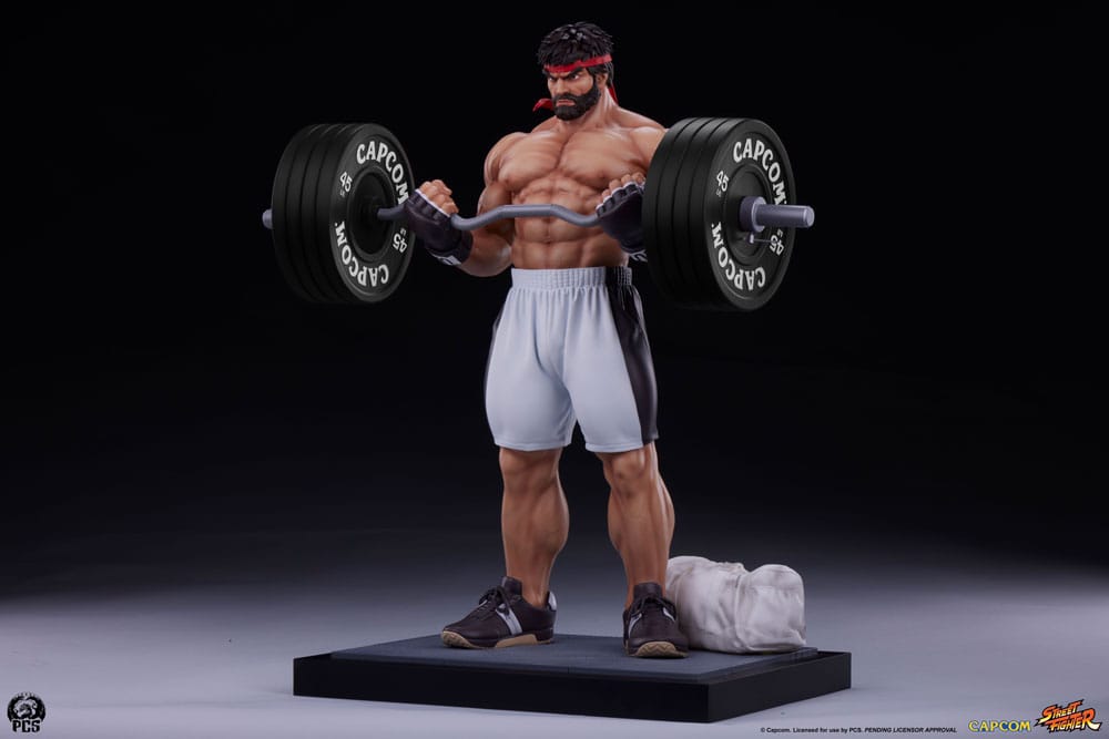 Street Fighter Estatua Premier Series 1/4 Ryu Battle Edition: Powerlifting 53 cm - Z POP Toys
