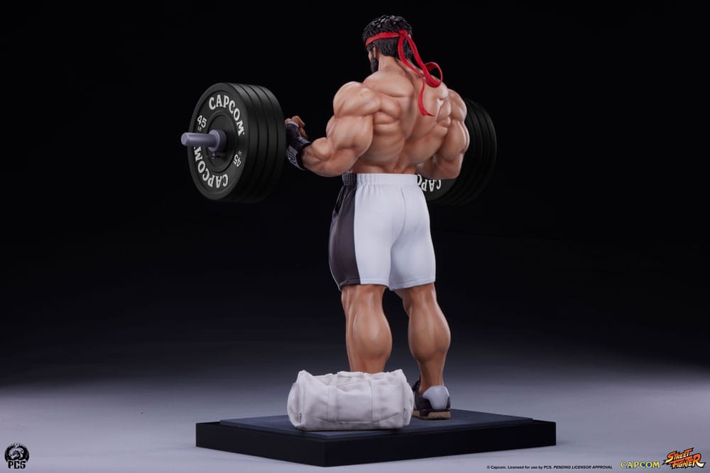 Street Fighter Estatua Premier Series 1/4 Ryu Battle Edition: Powerlifting 53 cm - Z POP Toys