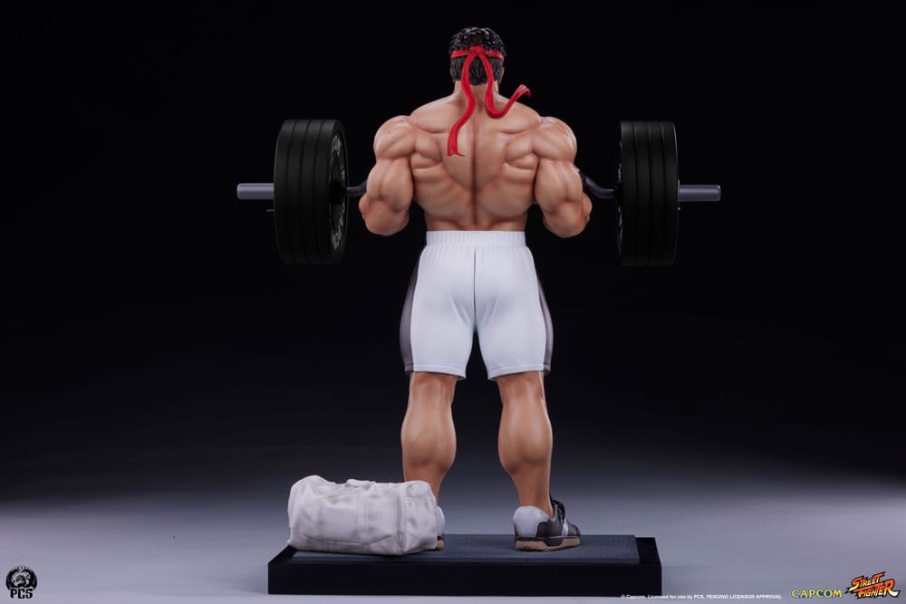 Street Fighter Estatua Premier Series 1/4 Ryu Battle Edition: Powerlifting 53 cm - Z POP Toys