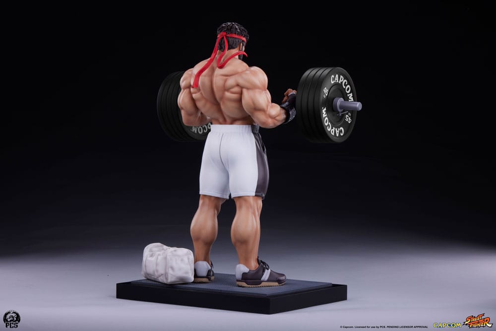 Street Fighter Estatua Premier Series 1/4 Ryu Battle Edition: Powerlifting 53 cm - Z POP Toys