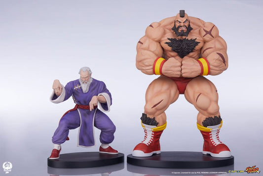Street Fighter Street Jam Estatuas 1/10 Zangief & Gen Set