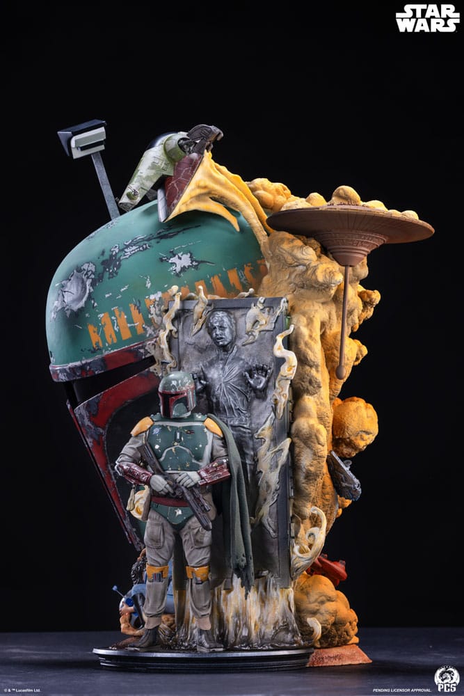 Star Wars: Episodio V - El Imperio contraataca Busto Fine Art Boba Fett 50 cm