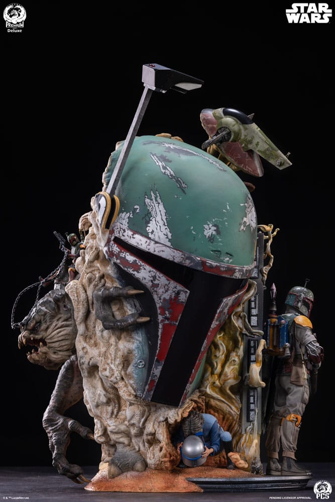 Star Wars: Episodio V - El Imperio contraataca Busto Fine Art Boba Fett Deluxe Edition 50 cm
