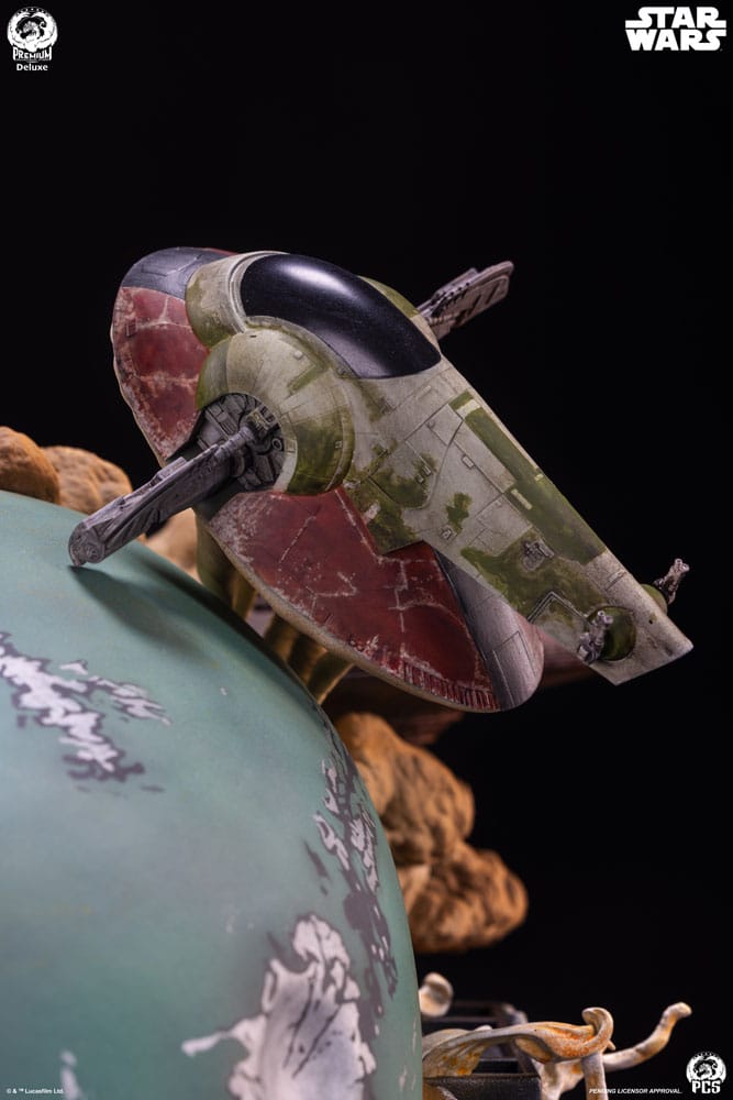 Star Wars: Episodio V - El Imperio contraataca Busto Fine Art Boba Fett Deluxe Edition 50 cm