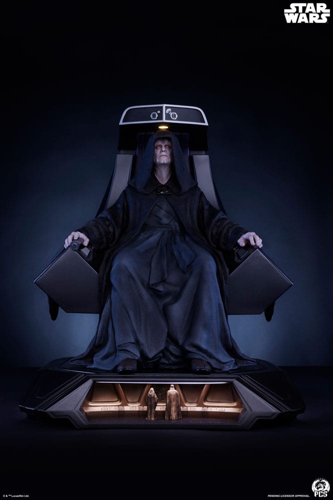 Star Wars Estatua 1/3 Emperor Palpatine with Throne 58 cm