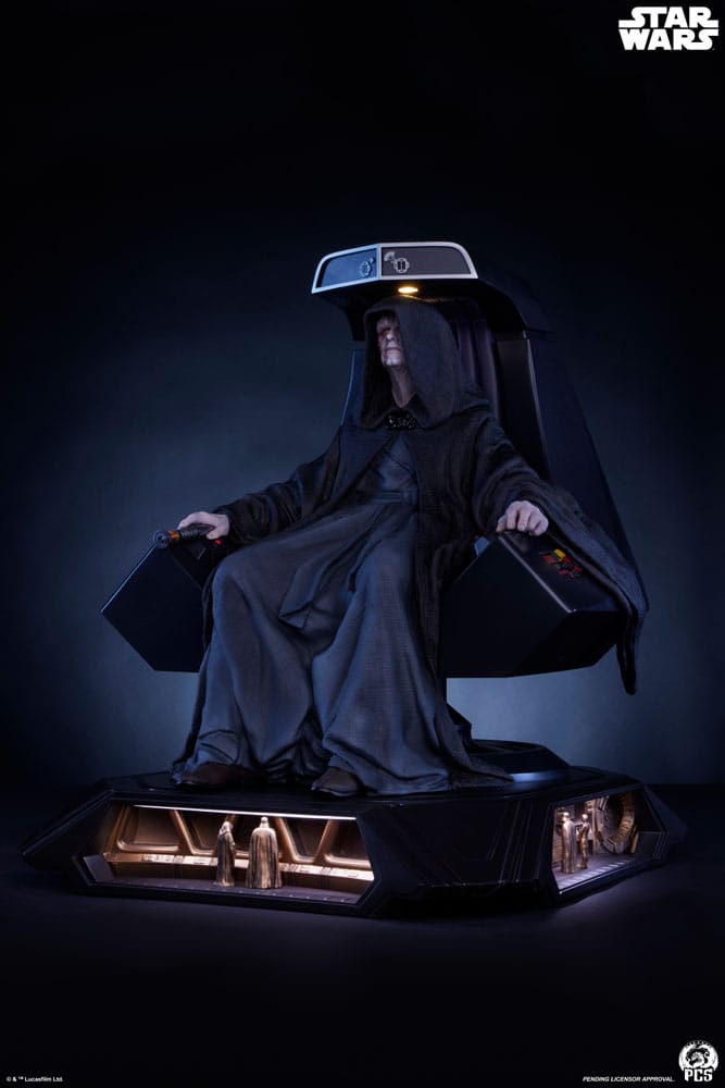 Star Wars Estatua 1/3 Emperor Palpatine with Throne 58 cm