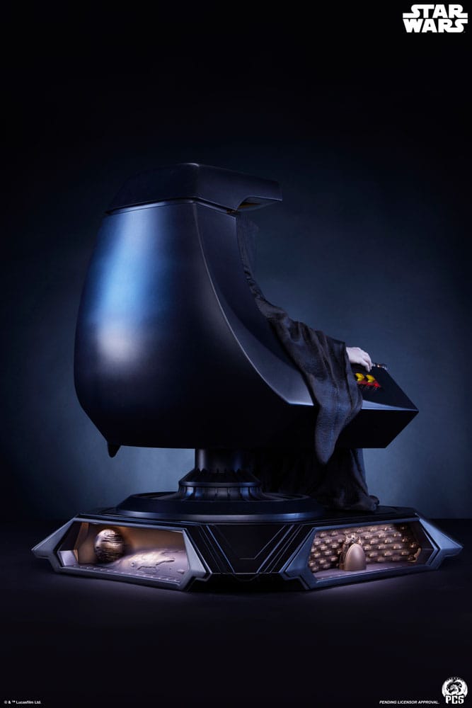 Star Wars Estatua 1/3 Emperor Palpatine with Throne 58 cm