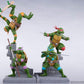 Tortugas Ninja Pack de 4 Estatua PVC Sabretooth (Classic Edition) 20 cm