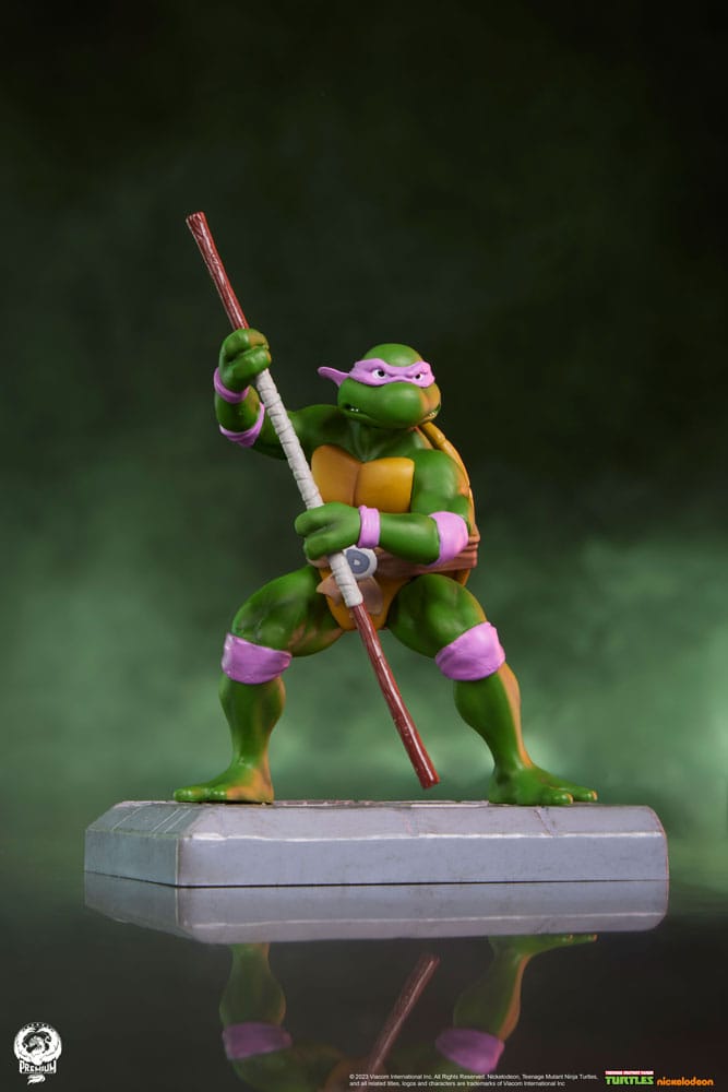 Tortugas Ninja Pack de 4 Estatua PVC Sabretooth (Classic Edition) 20 cm