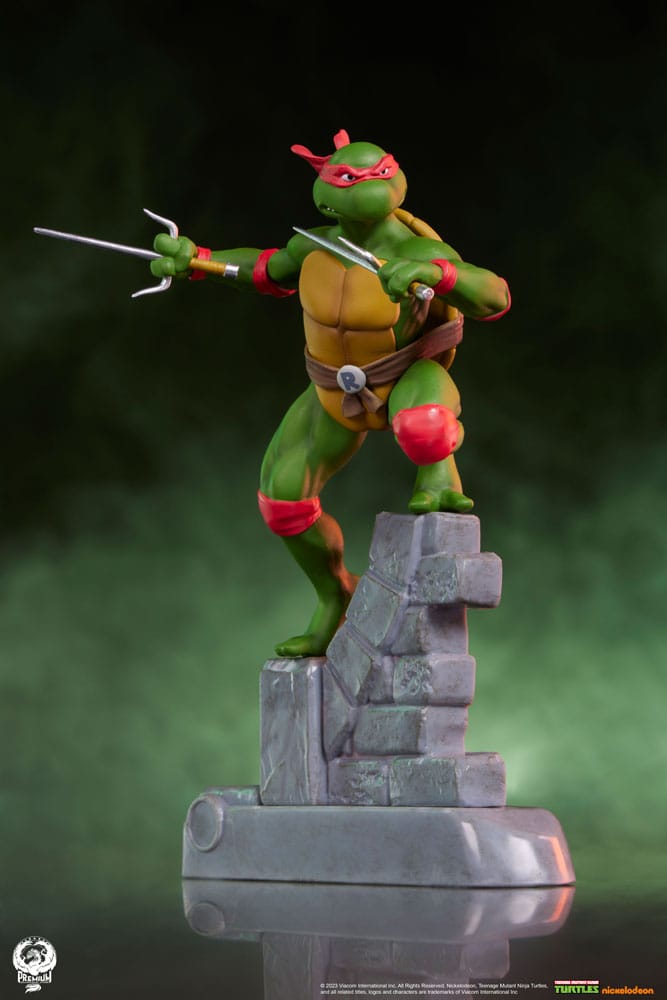 Tortugas Ninja Pack de 4 Estatua PVC Sabretooth (Classic Edition) 20 cm