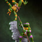 Tortugas Ninja Pack de 4 Estatua PVC Sabretooth (Classic Edition) 20 cm