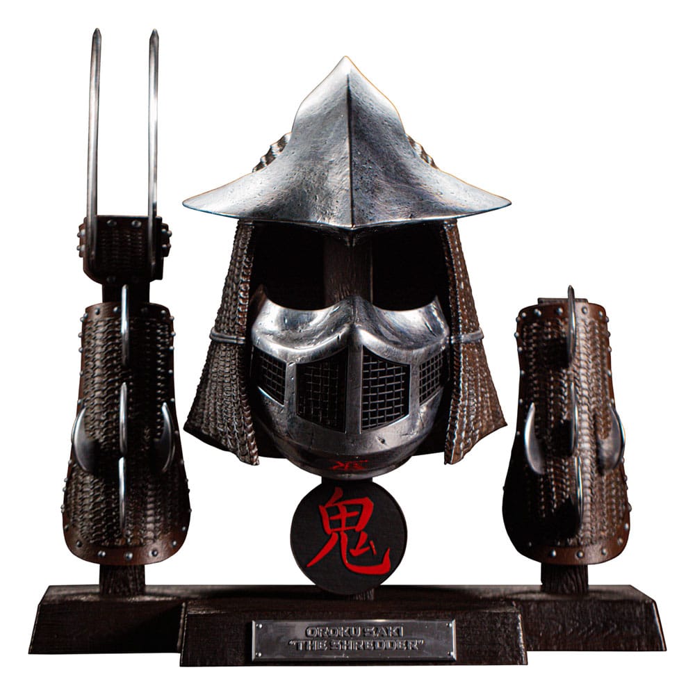 Tortugas Ninja Life-Size conjunto de armadura Shredder (Electroplated Edition) 53 cm - Z POP Toys
