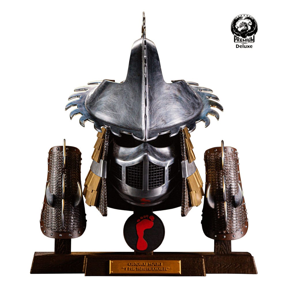 Tortugas Ninja Life-Size conjunto de armadura Shredder Ooze (Electroplated Edition) 63 cm - Z POP Toys