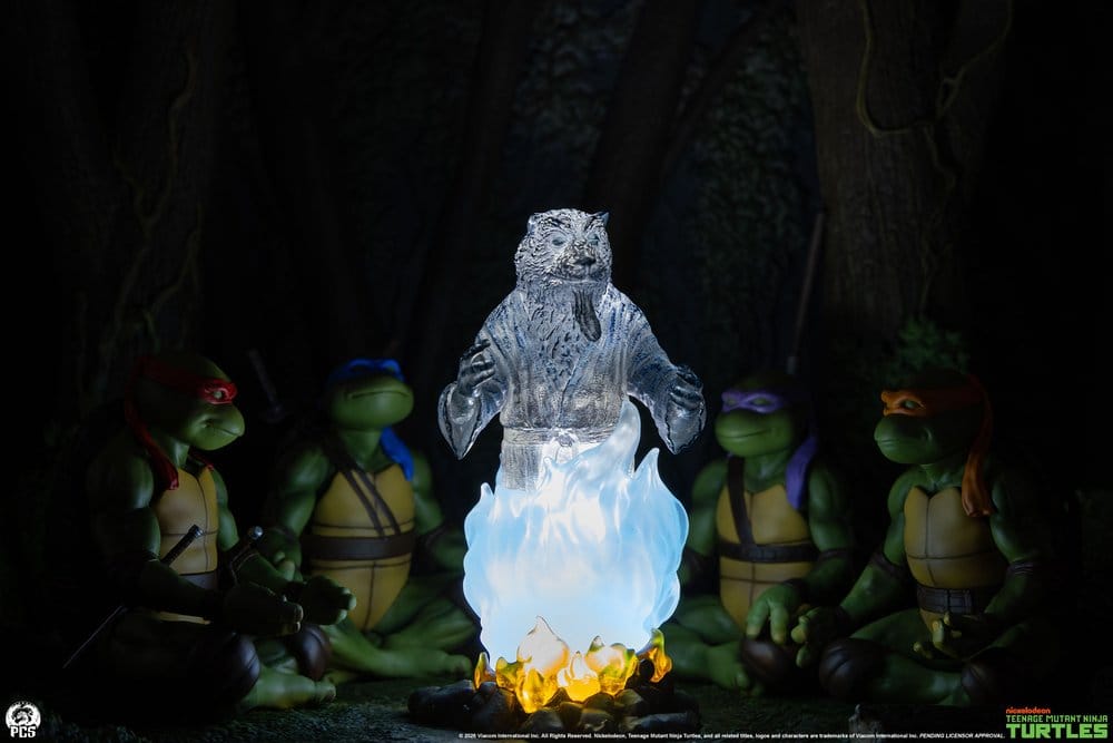 Tortugas Ninja (Movie Moments) Mini Scale Diorama Splinter's Spirit 36 cm
