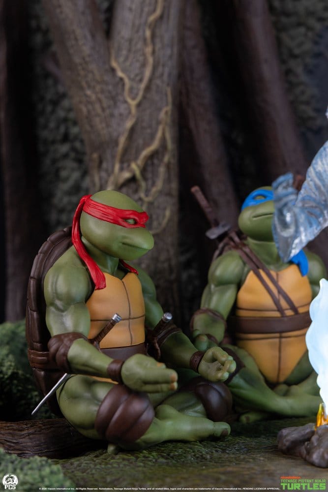 Tortugas Ninja (Movie Moments) Mini Scale Diorama Splinter's Spirit 36 cm