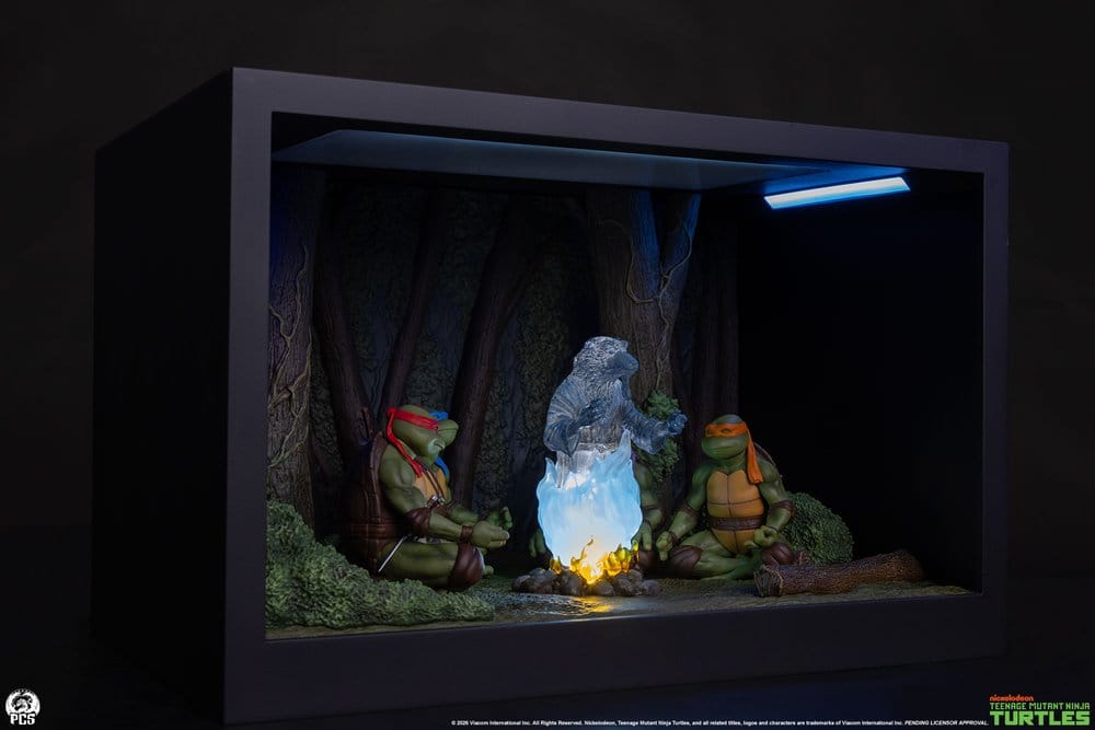 Tortugas Ninja (Movie Moments) Mini Scale Diorama Splinter's Spirit 36 cm