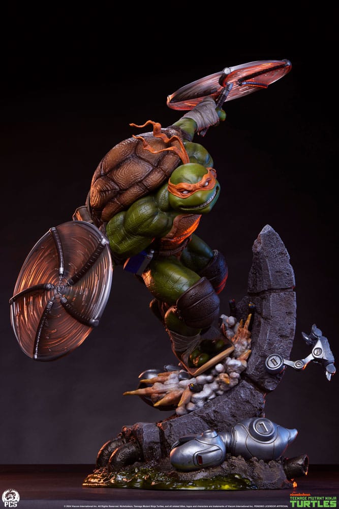 Tortugas Ninja Estatua 1/3 Michelangelo 67 cm - Z POP Toys