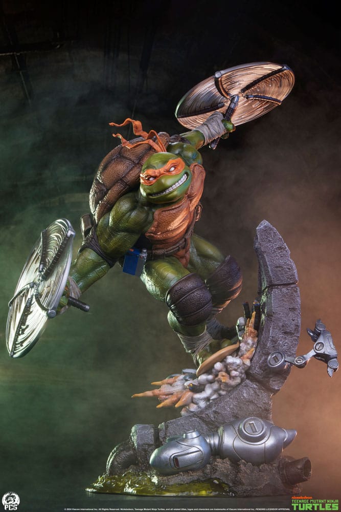 Tortugas Ninja Estatua 1/3 Michelangelo 67 cm - Z POP Toys