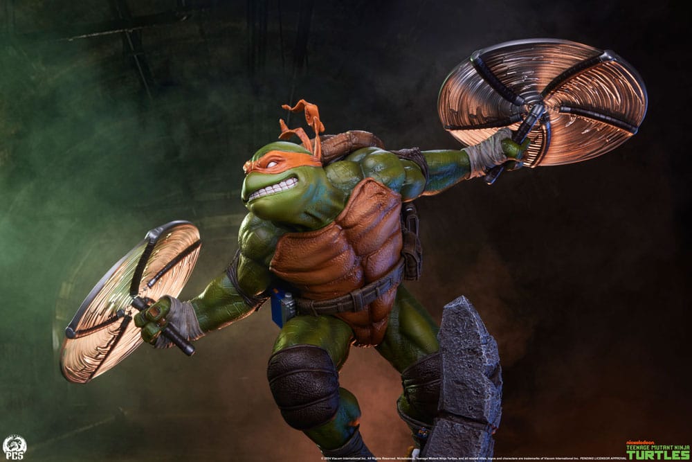 Tortugas Ninja Estatua 1/3 Michelangelo 67 cm - Z POP Toys