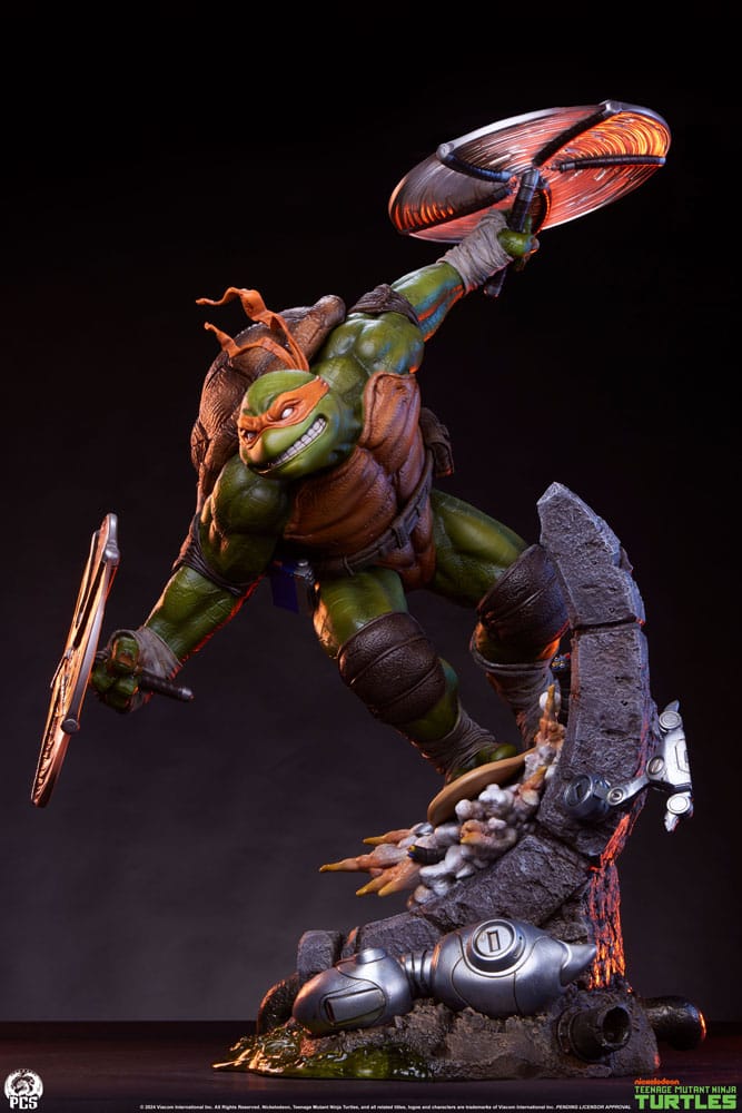 Tortugas Ninja Estatua 1/3 Michelangelo 67 cm - Z POP Toys