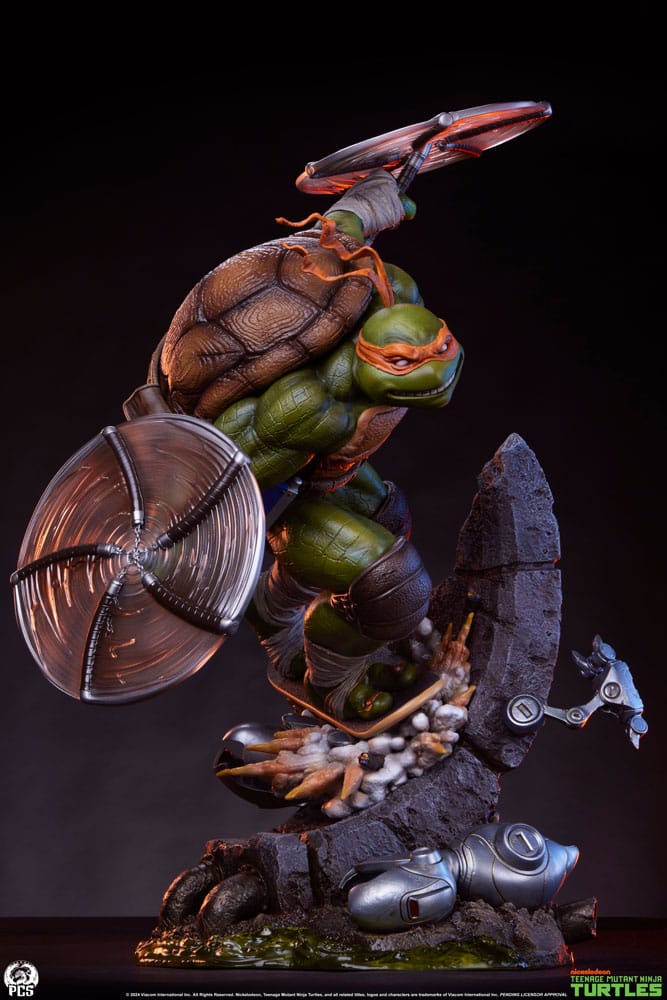 Tortugas Ninja Estatua 1/3 Michelangelo 67 cm - Z POP Toys