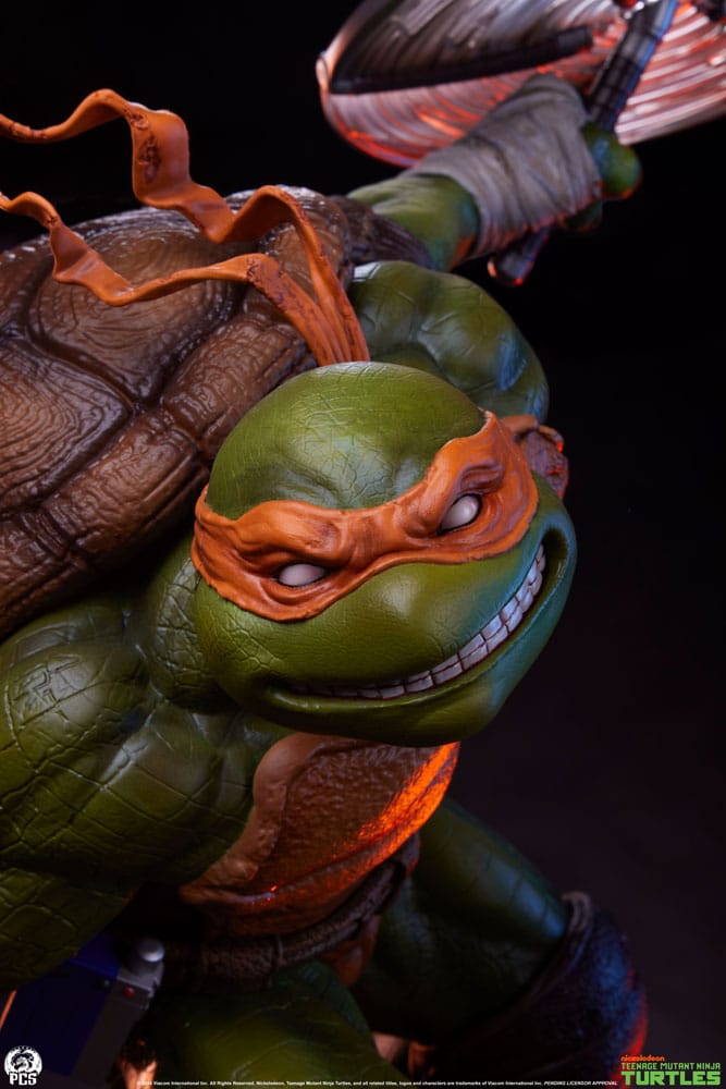 Tortugas Ninja Estatua 1/3 Michelangelo 67 cm - Z POP Toys