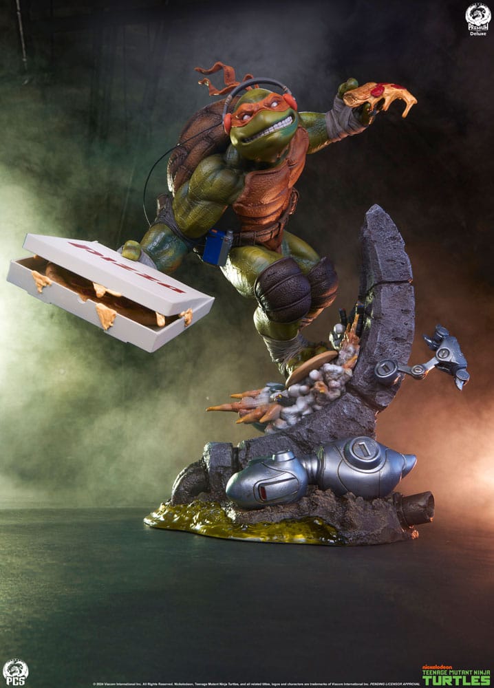 Tortugas Ninja Estatua 1/3 Michelangelo Deluxe Edition 67 cm - Z POP Toys