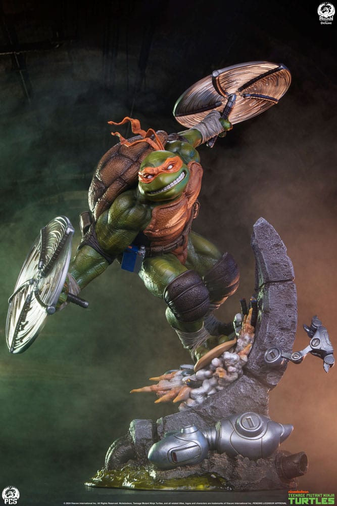 Tortugas Ninja Estatua 1/3 Michelangelo Deluxe Edition 67 cm - Z POP Toys
