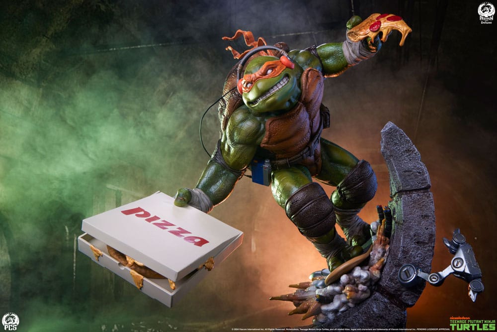 Tortugas Ninja Estatua 1/3 Michelangelo Deluxe Edition 67 cm - Z POP Toys
