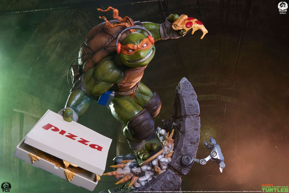 Tortugas Ninja Estatua 1/3 Michelangelo Deluxe Edition 67 cm - Z POP Toys