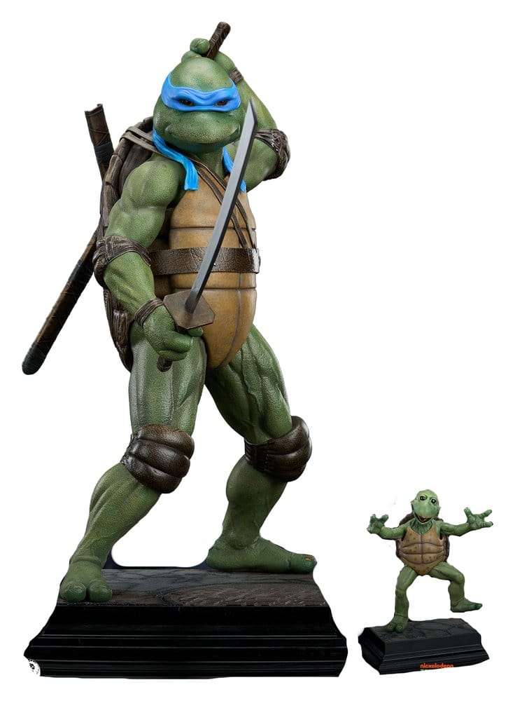 Tortugas Ninja Estatua 1/2 Leonardo Deluxe Edition 86 cm