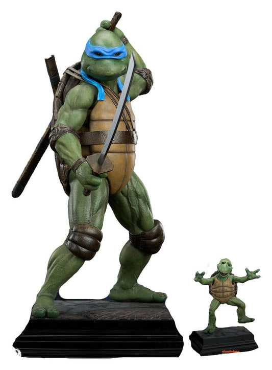 Tortugas Ninja Estatua 1/2 Leonardo Deluxe Edition 86 cm