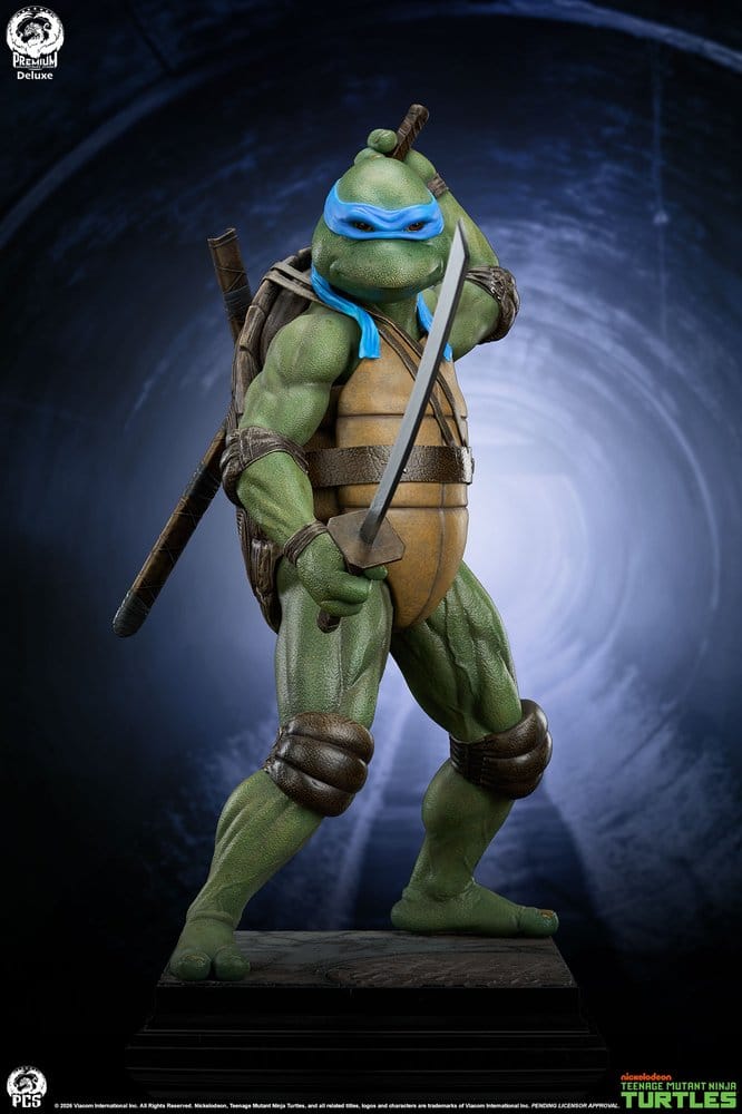 Tortugas Ninja Estatua 1/2 Leonardo Deluxe Edition 86 cm