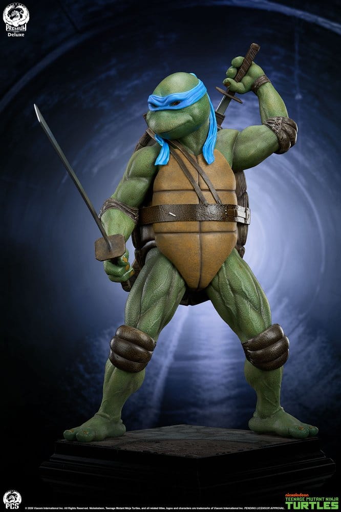 Tortugas Ninja Estatua 1/2 Leonardo Deluxe Edition 86 cm