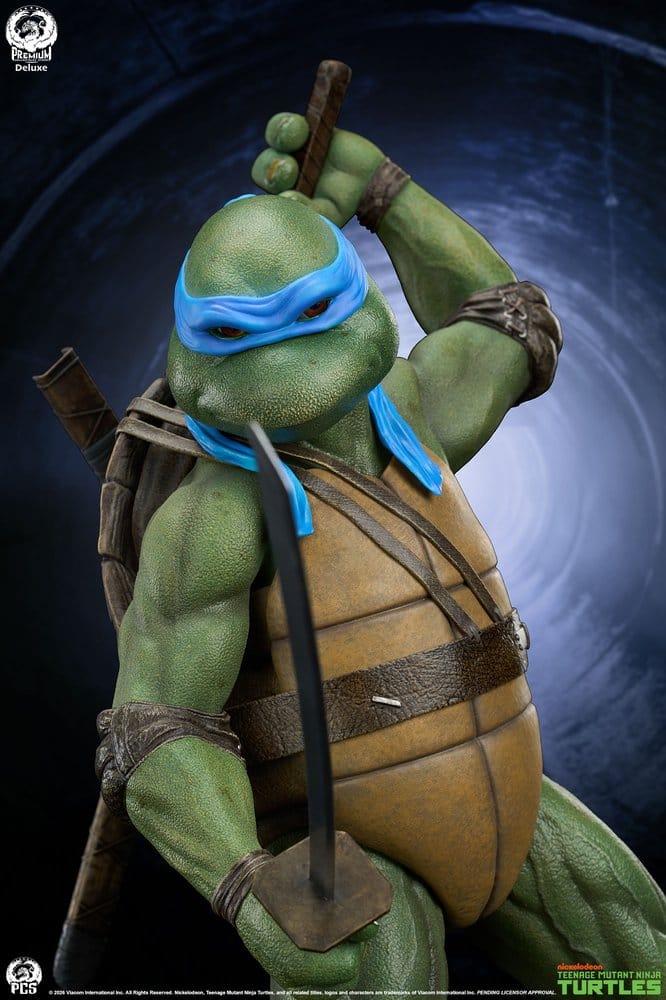 Tortugas Ninja Estatua 1/2 Leonardo Deluxe Edition 86 cm