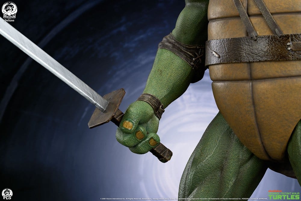 Tortugas Ninja Estatua 1/2 Leonardo Deluxe Edition 86 cm