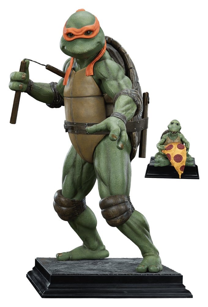 Tortugas Ninja Estatua 1/2 Michelangelo Deluxe Edition 84 cm