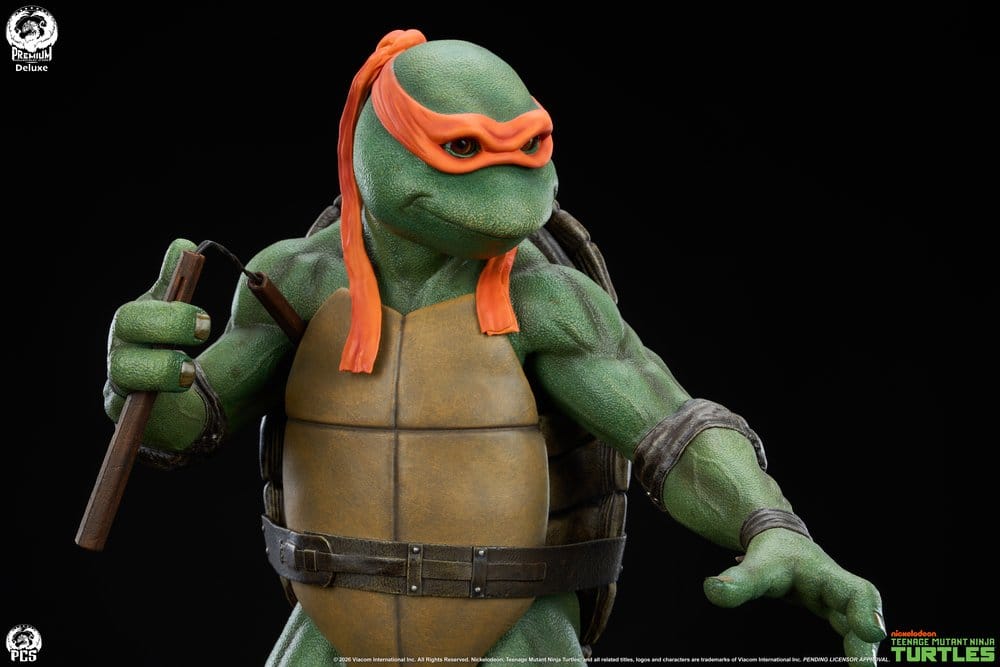 Tortugas Ninja Estatua 1/2 Michelangelo Deluxe Edition 84 cm