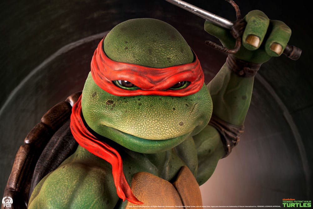 Tortugas Ninja Estatua 1/2 Raphael 86 cm - Z POP Toys