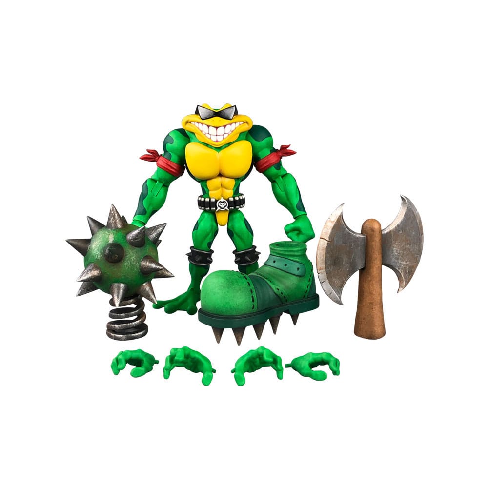 Battletoads Anthology Series Figura Wave 1: Rash 15 cm - Z POP Toys