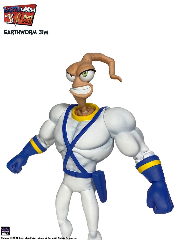 Earthworm Jim Accesorios Wave 1: Worm Body & Jim Heads Accessory Pack - Z POP Toys