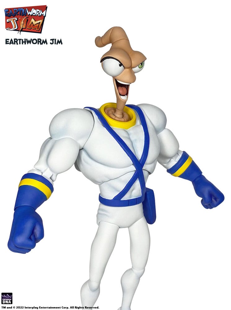 Earthworm Jim Accesorios Wave 1: Worm Body & Jim Heads Accessory Pack - Z POP Toys