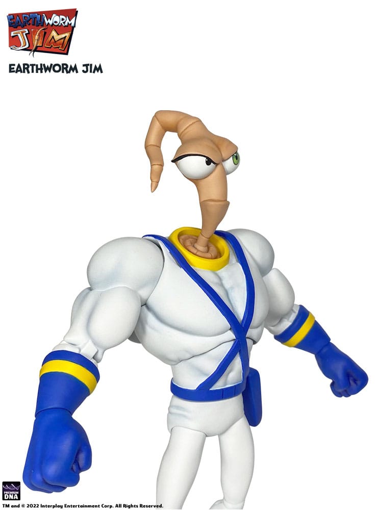 Earthworm Jim Accesorios Wave 1: Worm Body & Jim Heads Accessory Pack - Z POP Toys